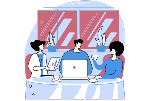 月次報告ミーティング